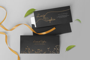 Free Wedding Invitation Mockup